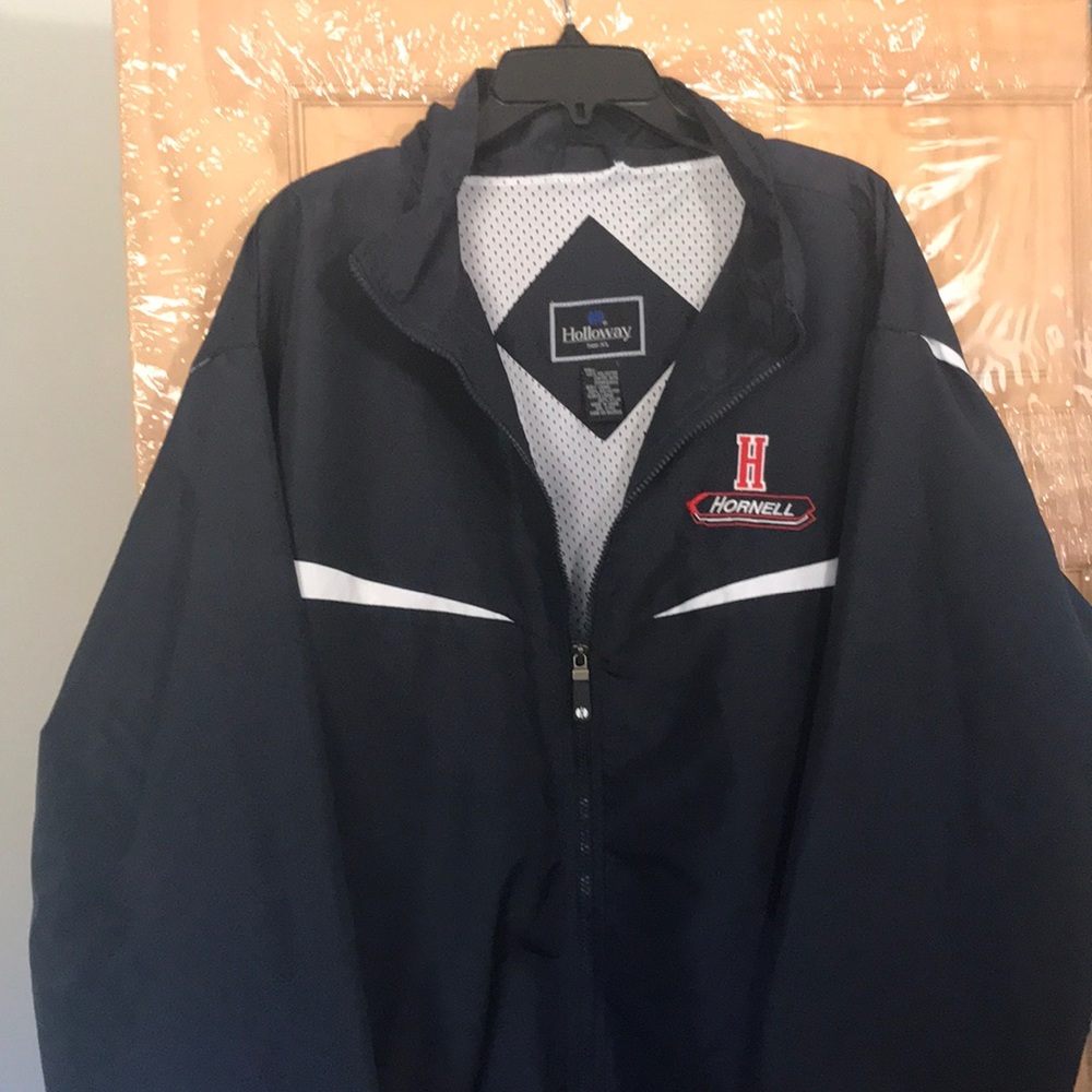 Hornell college sweatshirt / rain jacket - Picture 6 of 8